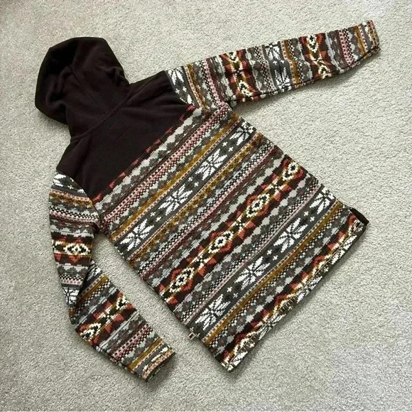 Dakota Grizzly Men’s Pullover Hoodie Sweatshirt Size Medium Hood Polyester Brown - Picture 8 of 16